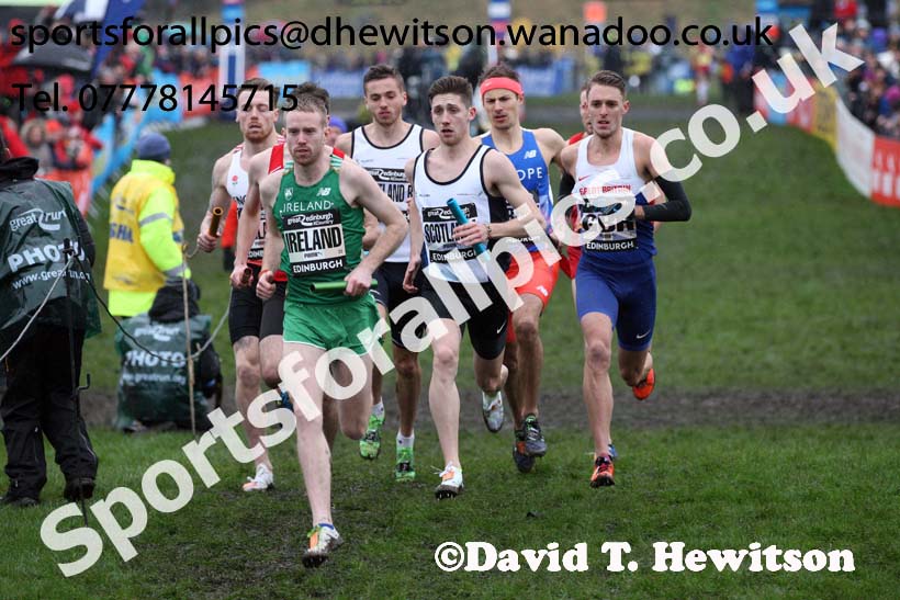 Stewart Cup International Relay, Great Edinburgh Cross Country. Photo: David T. Hewitson/Sports for All Pics